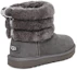 Lookbook (PS) UGG 키즈 퀼팅 플리스 안감 그레이 부츠 (UGG Kids Quilted Fleece Gray Boots) 1103612K-CHRC