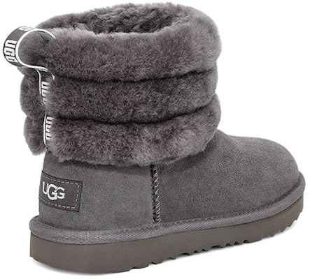 (PS) UGG キッズ キルティング フリース ミニ グレー 1103612K-CHRC Lookbook (PS) UGG キッズ キルティング フリース ミニ グレー 1103612K-CHRC