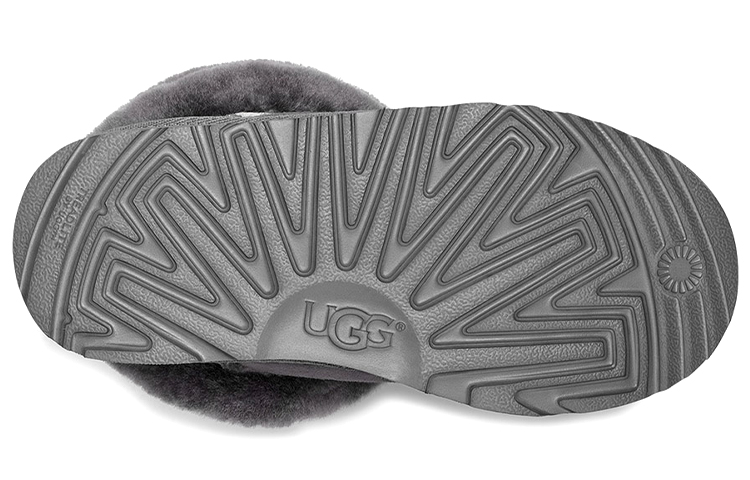 Purchase (PS) UGG 키즈 퀼팅 플리스 안감 그레이 부츠 (UGG Kids Quilted Fleece Gray Boots) 1103612K-CHRC