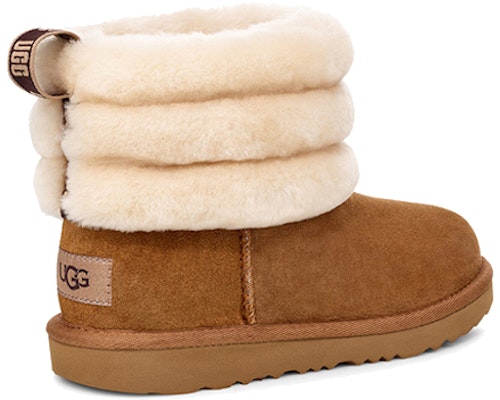 (Preschool) UGG Fluff Mini Quilted Fleece Lined Brown 1103612T-CHE Shop (Preschool) UGG Fluff Mini Quilted Fleece Lined Brown 1103612T-CHE