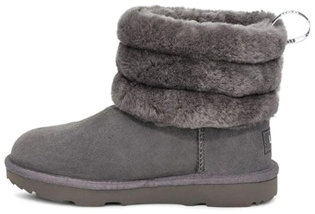 (PS) UGG Fluff Mini Quilted Fleece Lined Abu-abu 1103612T-CHRC Buy (PS) UGG Fluff Mini Quilted Fleece Lined Abu-abu 1103612T-CHRC