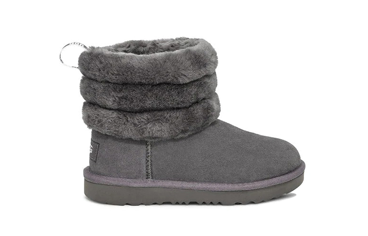 Order (PS) UGG フラッフ ミニ キルテッド グレー (UGG Furaffu Mini Kiruteddo Gurē) 1103612T-CHRC