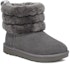 Lookbook (PS) UGG Fluff Mini Quilted Fleece Lined Kelabu 1103612T-CHRC