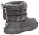 (PS) UGG Fluff Mini Quilted Fleece Lined Kelabu 1103612T-CHRC