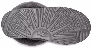 Details for (Preschool) UGG Fluff Mini Quilted Fleece Lined Gray 1103612T-CHRC