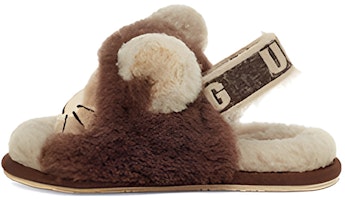 (Preschool) UGG Fluff Yeah 'Chocolate Tiger Print' 1124940T-SCLT (Preschool) UGG Fluff Yeah 'Chocolate Tiger Print' 1124940T-SCLT