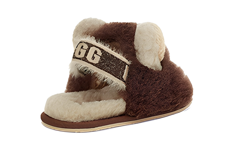 Shop (PS) UGG Fluff Yeah 'Cokelat Corak Harimau' 1124940T-SCLT