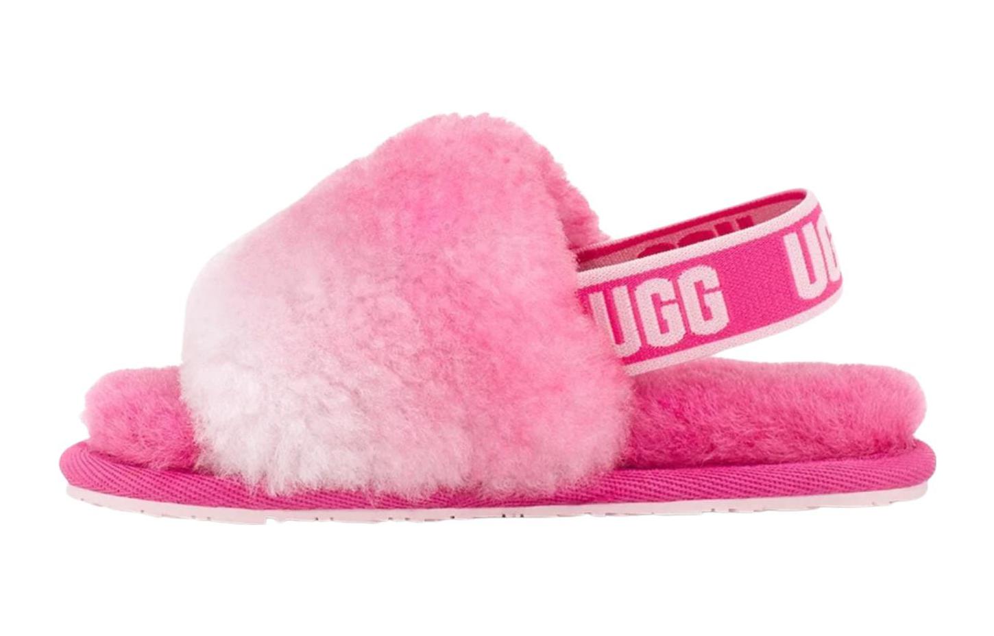 (Preschool) UGG Fluff Yeah 'Gradient Pink' 1120835T-PCMB