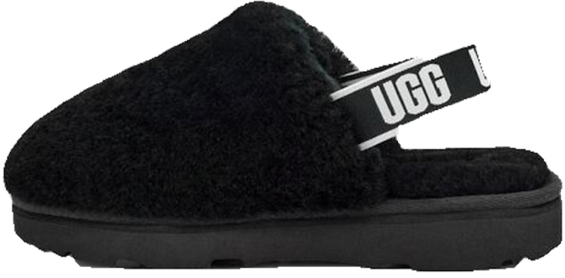 (Preschool) UGG Fluff Yeah Clog Slipper 'Black' 1123633K-BLK Buy (Preschool) UGG Fluff Yeah Clog Slipper 'Black' 1123633K-BLK