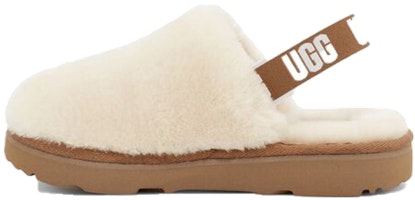 (Preschool) UGG Fluff Yeah Clog Slipper 'Natural' 1123633K-NAT (Preschool) UGG Fluff Yeah Clog Slipper 'Natural' 1123633K-NAT