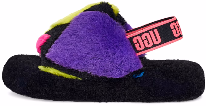 preschool-ugg-fluff-yeah-party-spots-black-1124924-k-blk