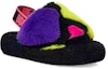 Lookbook (PS) UGG フラッフ イヤー パーティー 黒 (UGG Fluff Yeah パーティー 黒) 1124924K-BLK
