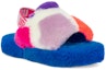 Lookbook (PS) UGG Fluff Yeah Party Spots 'Putih' 1124924K-WHT