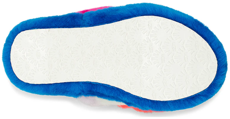 大童 UGG Fluff Yeah Party Spots 毛毛拖鞋 白色 Details for 大童 UGG Fluff Yeah Party Spots 毛毛拖鞋 白色