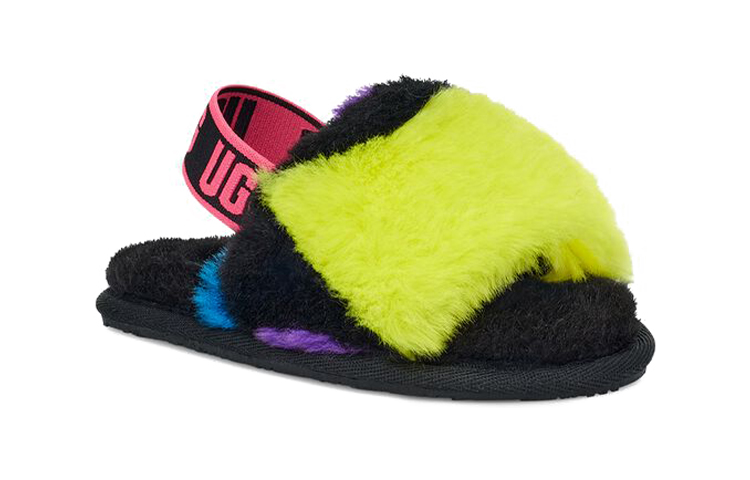 (PS) UGG Fluff Yeah Slide 'Black' 圖 3