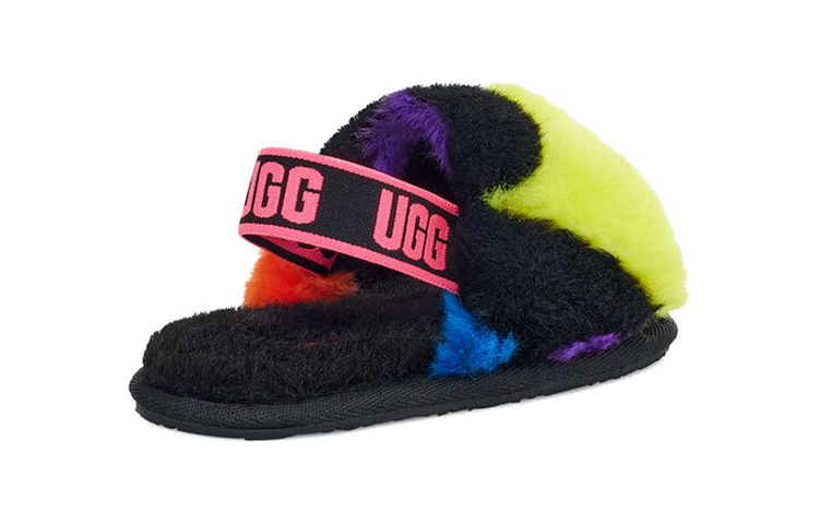 (PS) UGG Fluff Yeah Slide 'Black' 圖 4