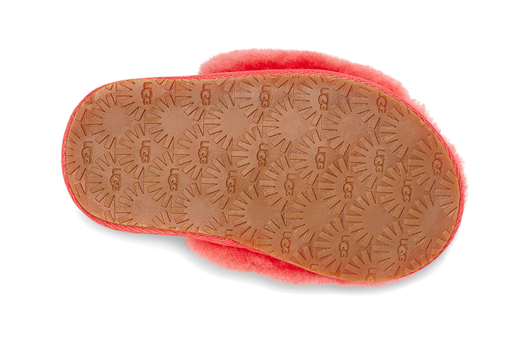Details for (PS) UGG Fluff Yeah Slide 'Coral Rosa Brillante' 1098579T-PCRL
