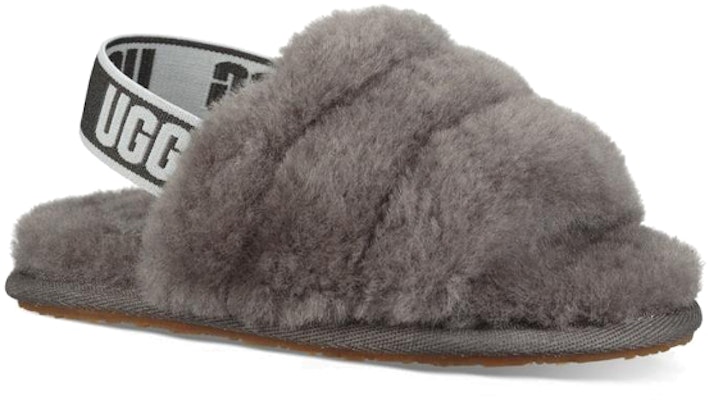 (Toddler) UGG Fluff Yeah Slide 'Charcoal' 1098579T-CHRC Lookbook (Toddler) UGG Fluff Yeah Slide 'Charcoal' 1098579T-CHRC