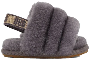 Order (PS) UGG Fluff Yeah Slide 'Gris Brillante' 1116490T-SHA