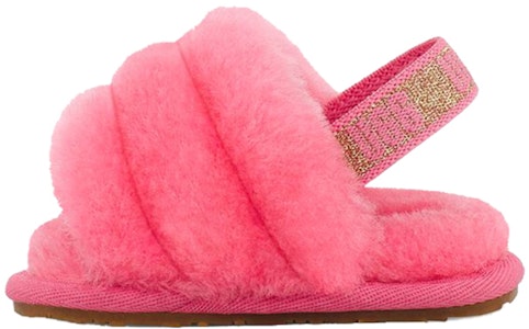 (PS) UGG Fluff Yeah Sandal 'Glitter Pink' 1116490T-PKRS Buy (PS) UGG Fluff Yeah Sandal 'Glitter Pink' 1116490T-PKRS