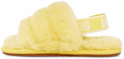 (Preschool) UGG Fluff Yeah Slide 'Lemon Yellow' 1098579T-LEMA (Preschool) UGG Fluff Yeah Slide 'Lemon Yellow' 1098579T-LEMA