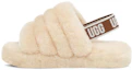 Buy (PS) UGG Fluff Yeah Slide ''Natural'' (natuur) 1098494K-NAT