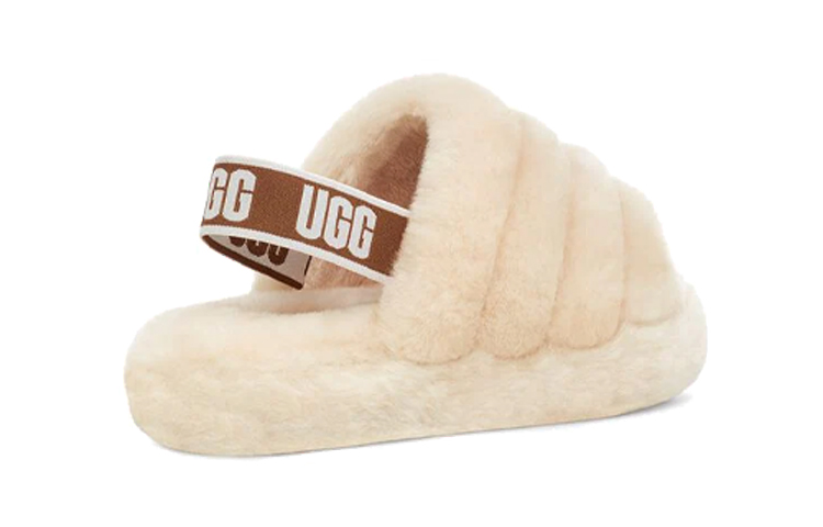Purchase (PS) UGG Fluff Yeah Slide ''Natural'' (natuur) 1098494K-NAT