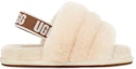 Order (Preschool) UGG Fluff Yeah Slide 'Natural' 1098579T-NAT