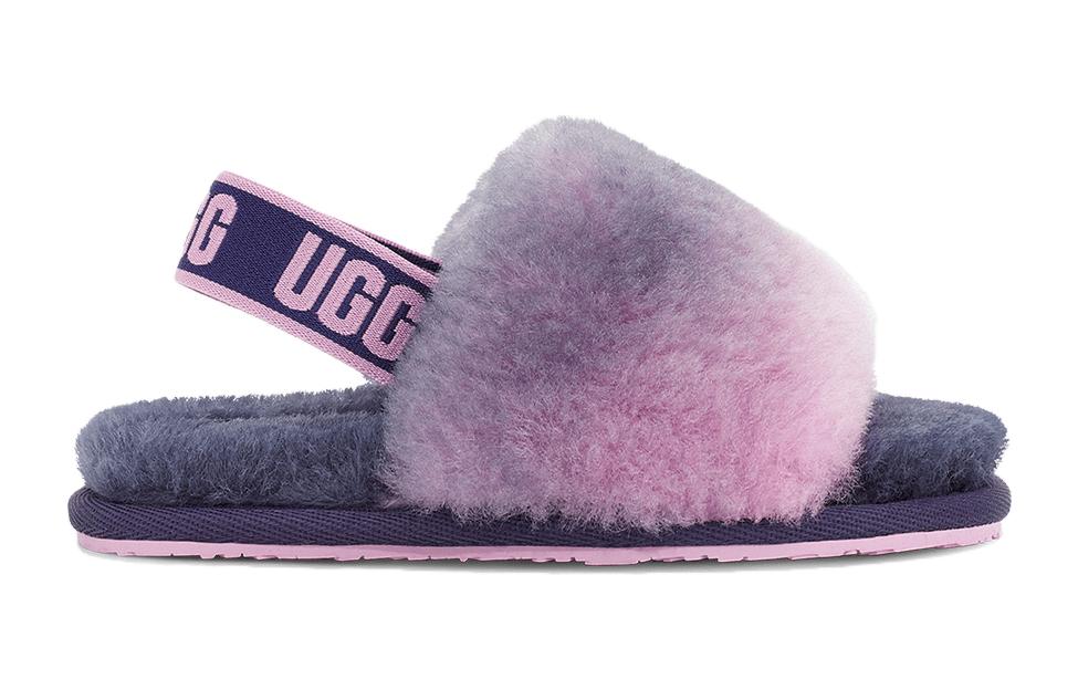 Order (PS) UGG 婴儿紫色 Fluff Yeah 凉拖鞋 1120835T-GYCM