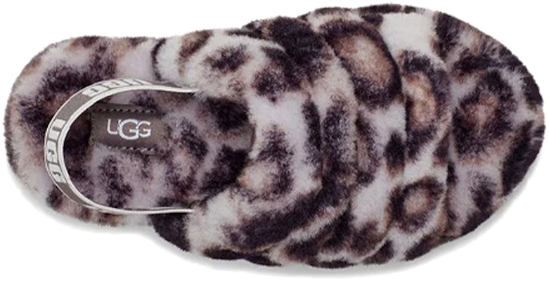(PS) UGG Fluff Yeah Slide Cetakan Panther 'Stormy Grey' Lelut 1123640K-SYGR Shop (PS) UGG Fluff Yeah Slide Cetakan Panther 'Stormy Grey' Lelut 1123640K-SYGR