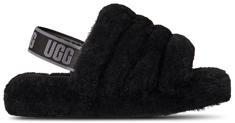 preschool-ugg-fluff-yeah-slide-black-dark-shadow-1098494-k-bdsd