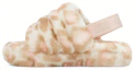 Buy (PS) UGG Fluff Yeah Slide Panther Print Hausschuhe ''Weiß'' 1123640K-WHT
