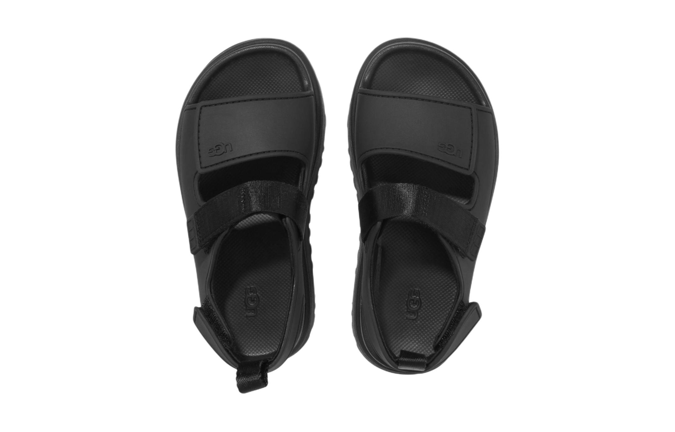 Shop 兒童 UGG 舒適百搭 時尚簡約 兒童涼鞋 黑色