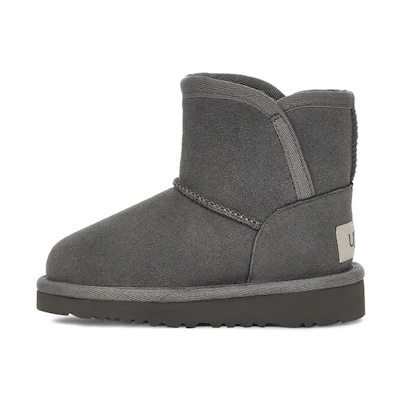 (PS) UGG Idris Fleece Lined Snow Boots Big Boys Gray