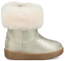 Order (Preschool) UGG Jorie II Metallic Fleece Lined Gold Color 1097035T-GOLD