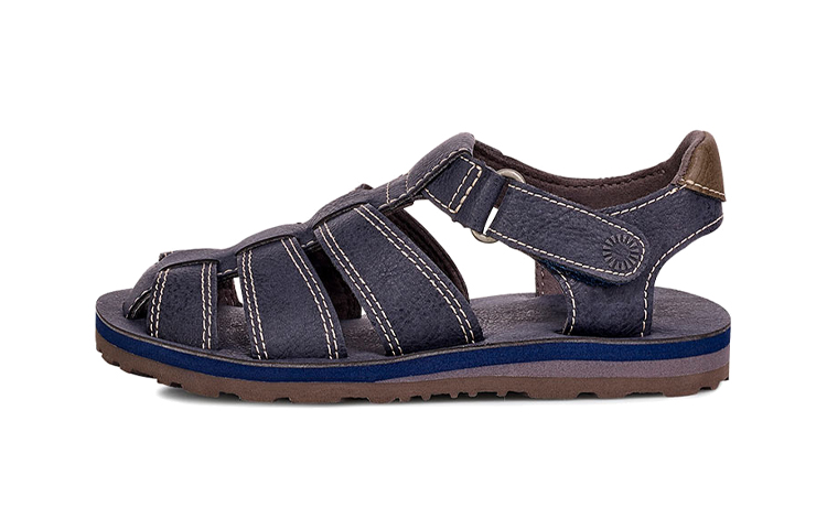 (Preschool) UGG Josiah 'Navy Magic Tape' 1017814T-NAVY