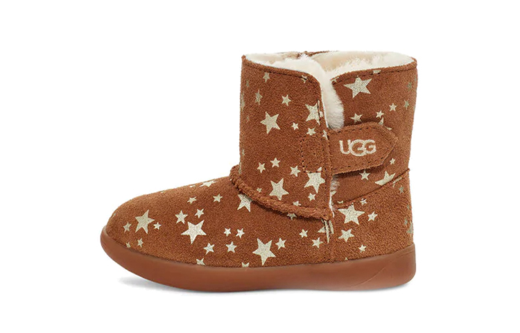 (Preschool) UGG Keelan Stars Snow Boots Brown 1115840T-CHE