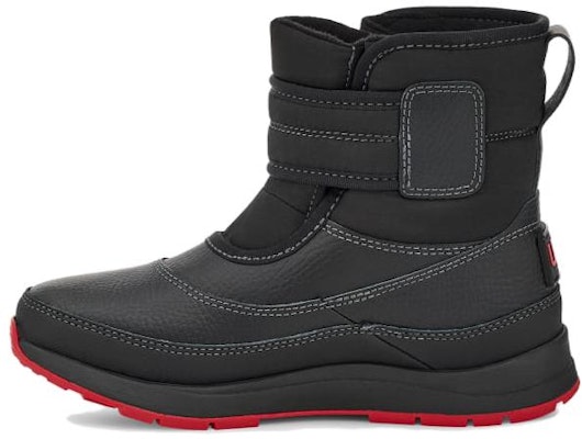 (Preschool) UGG Leather Round-Toe Buckle Mid-Calf Boots 'Black' 1122399K-BLK Buy (Preschool) UGG Leather Round-Toe Buckle Mid-Calf Boots 'Black' 1122399K-BLK