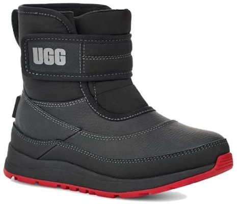 (PS) UGG黑色中筒圆头皮革搭扣靴 1122399K-BLK Lookbook (PS) UGG黑色中筒圆头皮革搭扣靴 1122399K-BLK