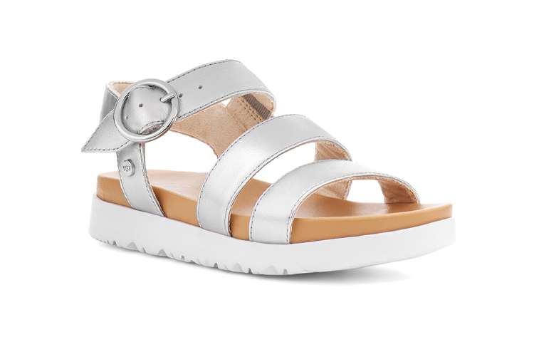 Lookbook (PS) UGG Leedah Sandal ''Zilver Metallic'' 1117238K-SLVM