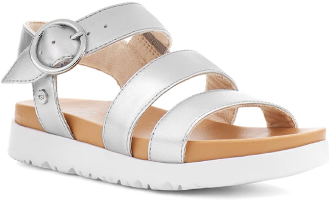 (PS) UGG Leedah Sandal ''Zilver Metallic'' 1117238K-SLVM Lookbook (PS) UGG Leedah Sandal ''Zilver Metallic'' 1117238K-SLVM
