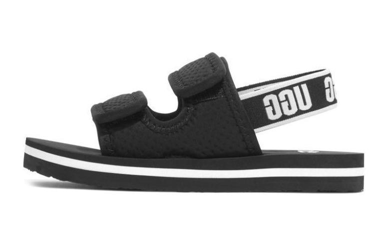 (Preschool) UGG Lennon Slingback Sandal 'Black' 1152817K-BLK