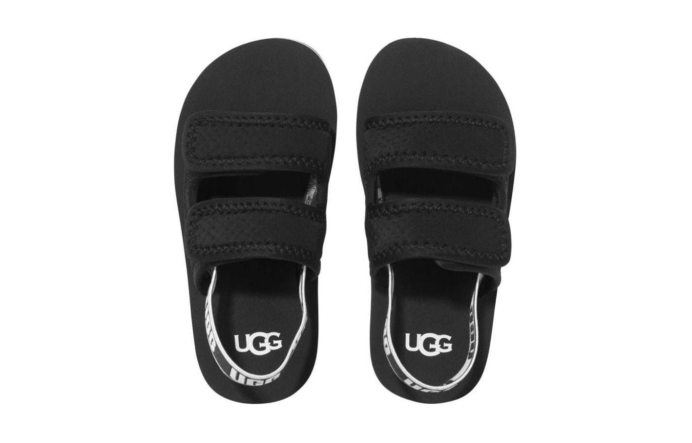 Lookbook (PS) Sandal Slingback UGG Lennon 'Hitam' 1152817K-BLK