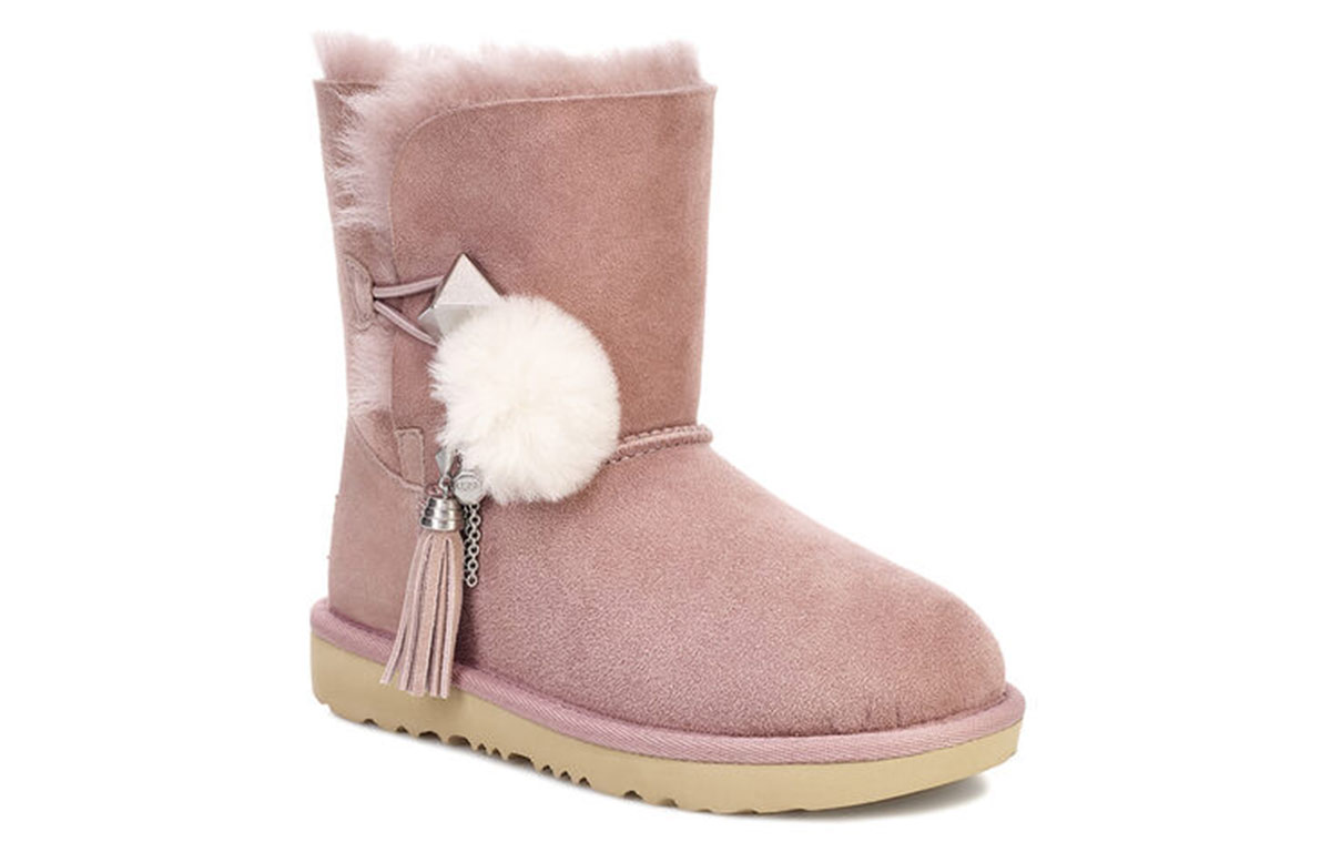 Lookbook (Preschool) UGG Lillian II 'Pom Pom Pink' 1101500K-DUS