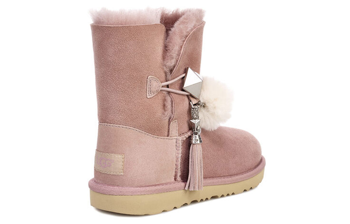 Shop (Preschool) UGG Lillian II 'Pom Pom Pink' 1101500K-DUS