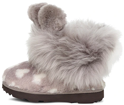 (Preschool) UGG Luv Classic Mini ll Casual Stay Warm Gray 1103514I-CHRC Buy (Preschool) UGG Luv Classic Mini ll Casual Stay Warm Gray 1103514I-CHRC