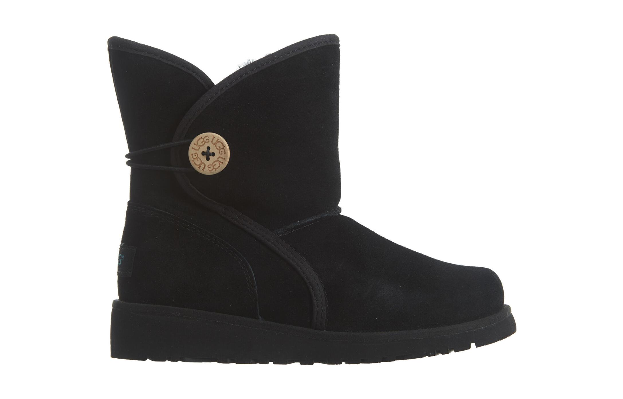 Order (Preschool) UGG Mid-Calf Boots 'Black Comfort Warm' 1016806K-BLK