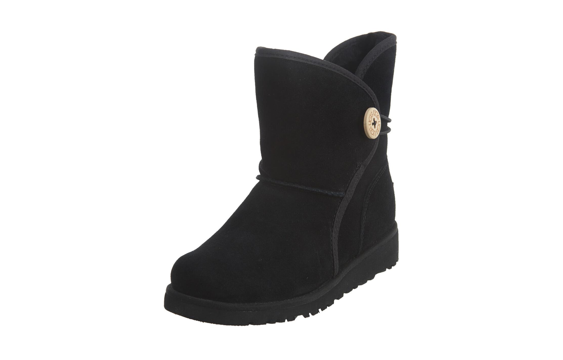 Lookbook (Preschool) UGG Mid-Calf Boots 'Black Comfort Warm' 1016806K-BLK