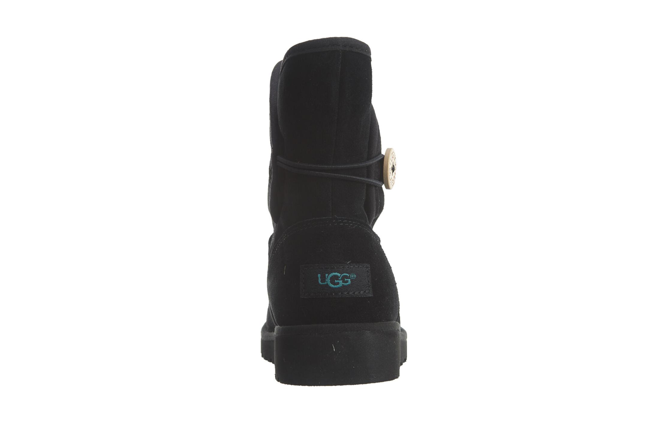 Shop (Preschool) UGG Mid-Calf Boots 'Black Comfort Warm' 1016806K-BLK
