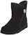 (PS) UGG But Mid-Calf 'Hitam Keselesaan Hangat' 1016806K-BLK